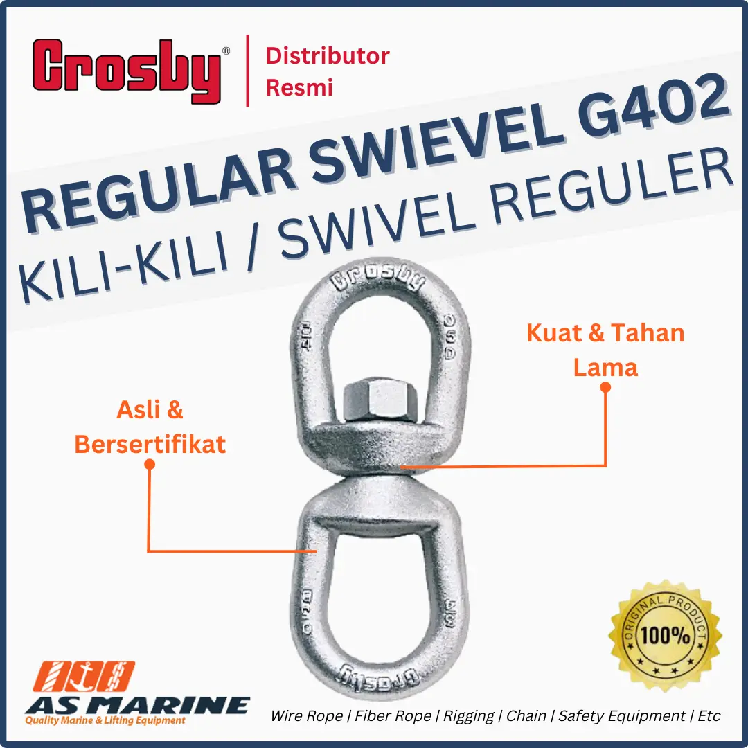 regular swivel crosby g402